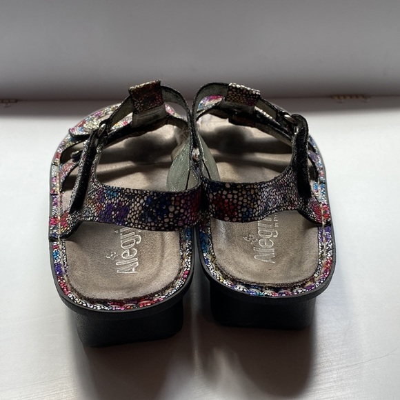 Alegria Kleo Platform Sandal Blissful Print Gladiator Printed Snake Multi Size 7 - Picture 6 of 8
